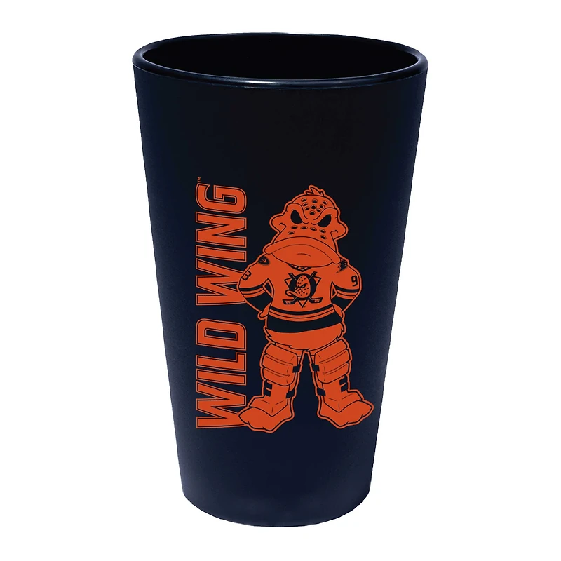 WinCraft Anaheim Ducks 16oz. Logo Silicone Pint Glass