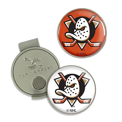 Ensemble de pinces à chapeau et de marqueurs de balle WinCraft Anaheim Ducks