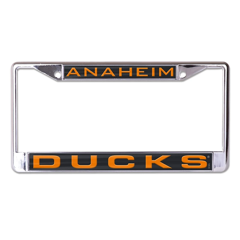 WinCraft Anaheim Ducks Laser Cut Metal License Plate Frame