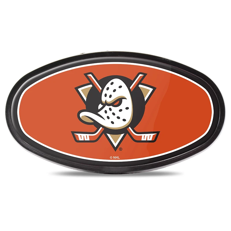 Cache-attelage ovale WinCraft Anaheim Ducks