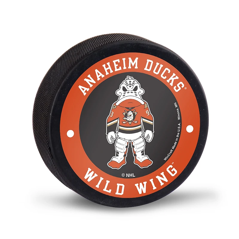 Rondelle de hockey imprimée WinCraft Anaheim Ducks