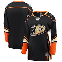 Women's Fanatics Black Anaheim Ducks Home Breakaway Jersey