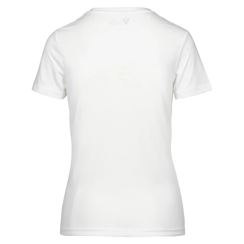 Women's Levelwear  White Anaheim Ducks Maddox City Capsule T-Shirt