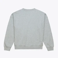 Sweat-shirt Mitchell & Ness gris chiné pour femme, motif Hockey Night des Ducks d'Anaheim