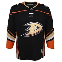 Maillot Premier Domicile Anaheim Ducks noir pour jeune