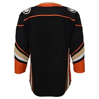Maillot Premier Domicile Anaheim Ducks noir pour jeune