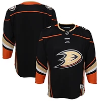 Maillot Premier Domicile Anaheim Ducks noir pour jeune