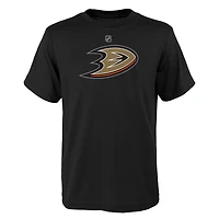 Youth Black Anaheim Ducks Primary Logo T-Shirt