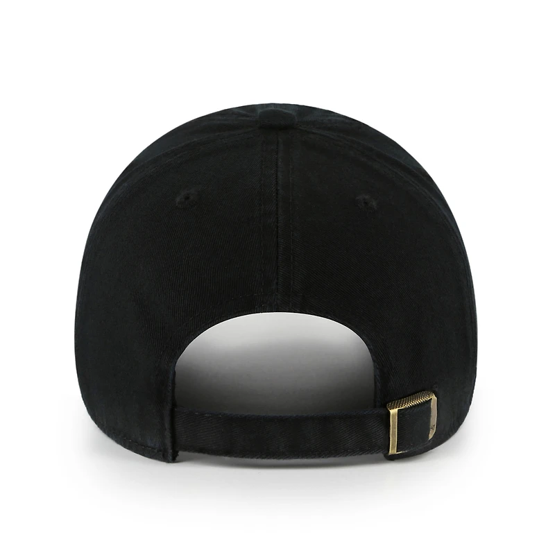 Casquette ajustable noire « 47 » pour homme, modèle Clean Up des Appalachian State Mountaineers