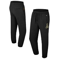 Pantalon de jogging Revolution pour homme Colosseum Black Appalachian State Mountaineers