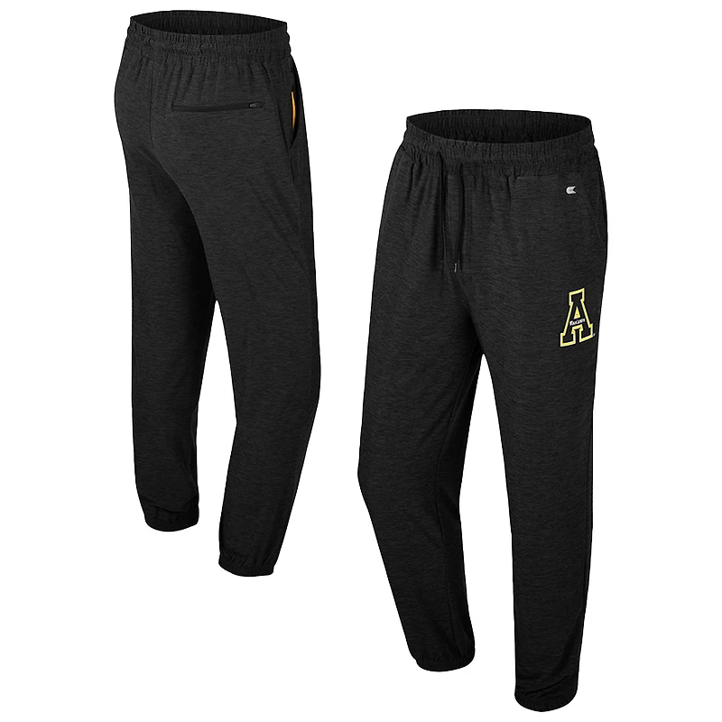 Pantalon de jogging Revolution pour homme Colosseum Black Appalachian State Mountaineers