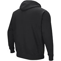 Sweat à capuche noir pour hommes Colosseum Appalachian State Mountaineers Sunrise