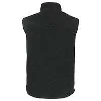 Men's Cutter & Buck  Black Appalachian State Mountaineers Big Tall Charter Eco Full-Zip Vest