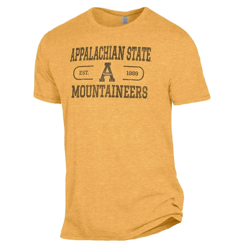 T-shirt The Keeper pour homme, couleur or chiné, des Appalachian State Mountaineers