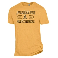 T-shirt The Keeper pour homme, couleur or chiné, des Appalachian State Mountaineers