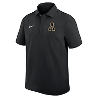Men's Nike Black Appalachian State Mountaineers 2025 Sideline Polo