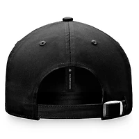 Men's Top of the World Black Appalachian State Mountaineers Slice Adjustable Hat