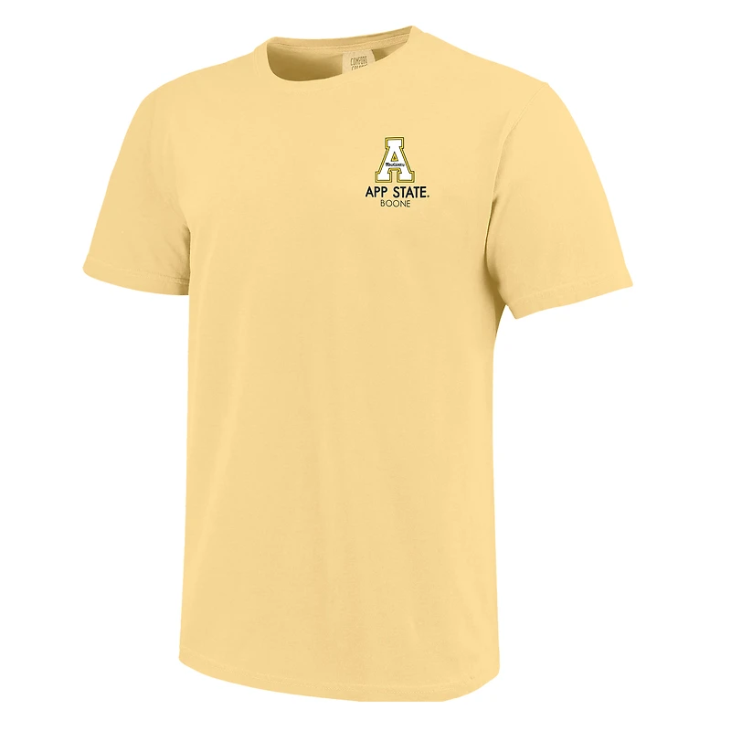 T-shirt unisexe aux couleurs de confort scénique des alpinistes l'État Appalaches doré