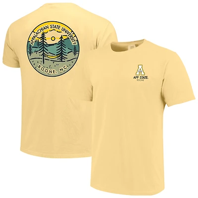 T-shirt unisexe aux couleurs de confort scénique des alpinistes l'État Appalaches doré