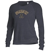 Sweat-shirt ample noir pour femme, vêtements alternatifs, des Appalachian State Mountaineers