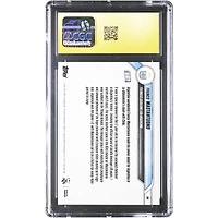 Carte de Franco Mastantuono, équipe nationale d'Argentine, saison 2024-25, Topps Now Argentine. Plus jeune joueur à faire ses débuts en équipe nationale d'Argentine. Numéro 1. Authentifiée CGC. État PRISTINE 10.
