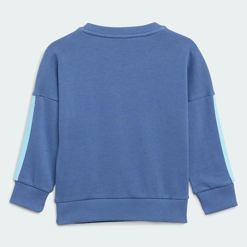 Ensemble de jogging adidas Alphaskin bleu pour bébé, équipe nationale d'Argentine