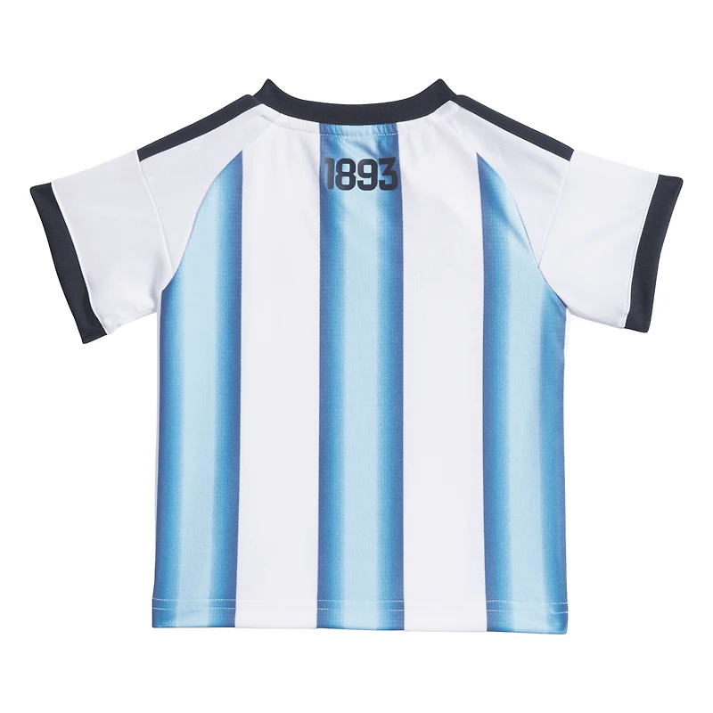 Infant adidas White Argentina National Team FIFA x World Cup 2026  Replica Mini Kit