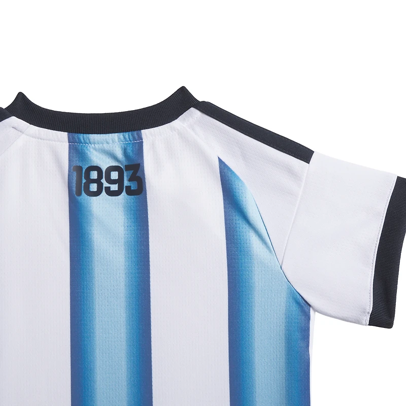Infant adidas White Argentina National Team FIFA x World Cup 2026  Replica Mini Kit