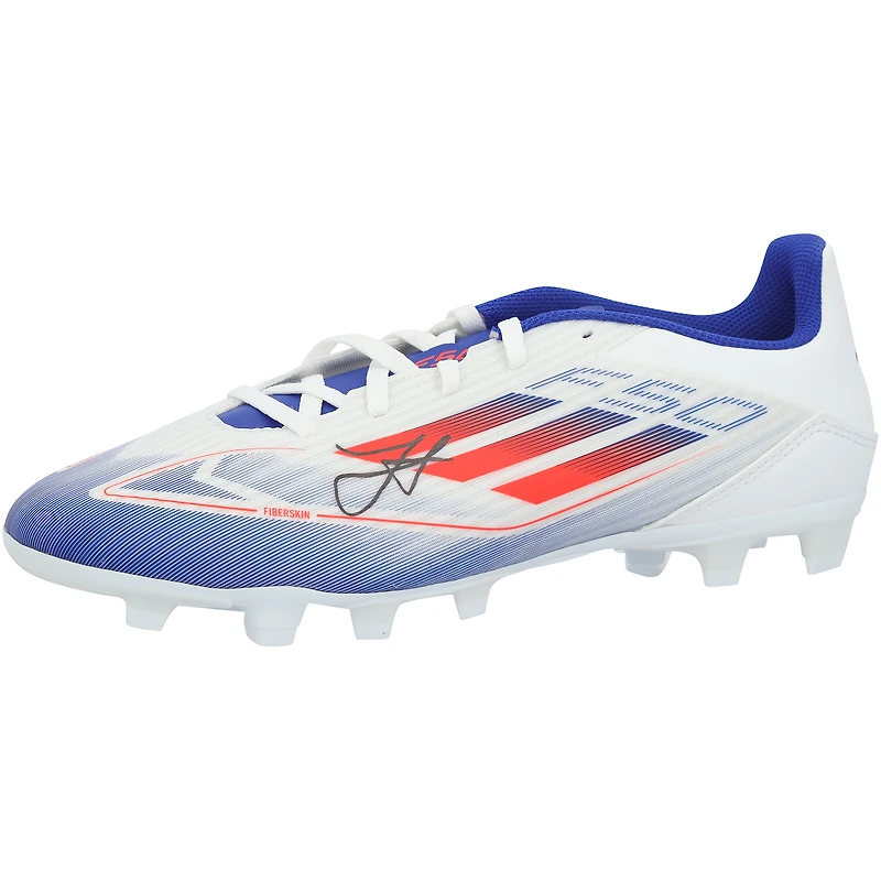 Julián Alvarez Argentina National Team Autographed White adidas F50 Soccer Cleat