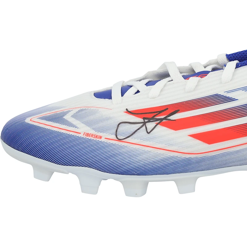 Julián Alvarez Argentina National Team Autographed White adidas F50 Soccer Cleat
