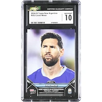 Lionel Messi Argentina National Team 2024-25 Topps Now Most Assists in International Football History #3 CGC Authenticated 10 Card