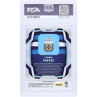 Carte Panini Prizm Copa America n° 1 2024 autographiée par Lionel Messi, équipe nationale argentine, authentifiée, 9/10