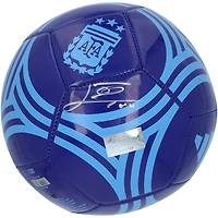Lionel Messi Argentina National Team Autographed Blue adidas 2025-26 Academy Soccer Ball