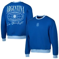 Men's Sport Design Sweden  Royal Argentina National Team Relaxed Pullover Sweatshirt