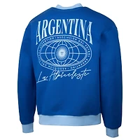 Men's Sport Design Sweden  Royal Argentina National Team Relaxed Pullover Sweatshirt