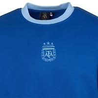 Men's Sport Design Sweden  Royal Argentina National Team Relaxed Pullover Sweatshirt