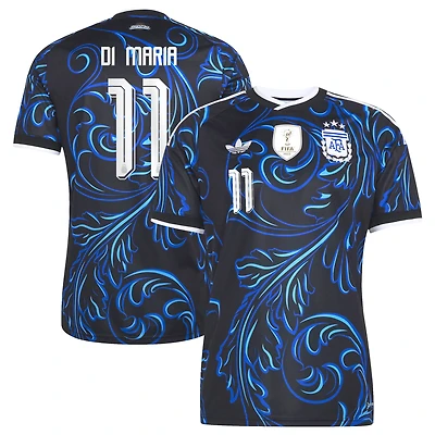 Men's adidas Angel Di Maria White Argentina National Team 2026 Home Replica Jersey