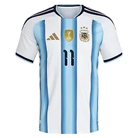 Maillot domicile authentique adidas Angel Di Maria blanc de l'équipe nationale argentine 2026