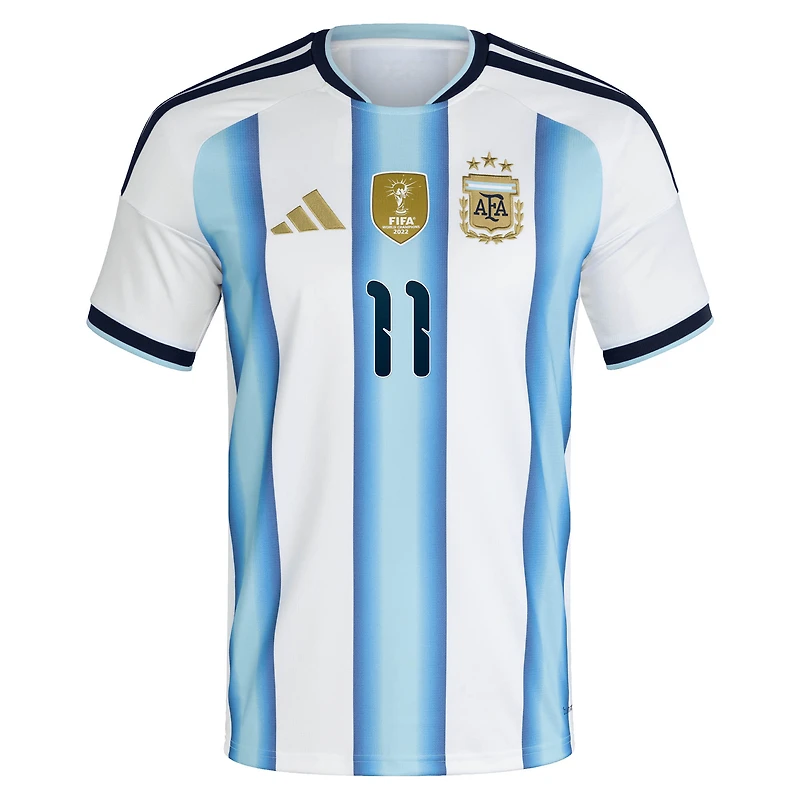 Men's adidas Angel Di Maria White Argentina National Team 2026 Home Replica Jersey