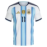 Men's adidas Angel Di Maria White Argentina National Team 2026 Home Replica Jersey