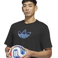 Men's adidas Black Argentina National Team 2026 Away Jersey Hook T-Shirt