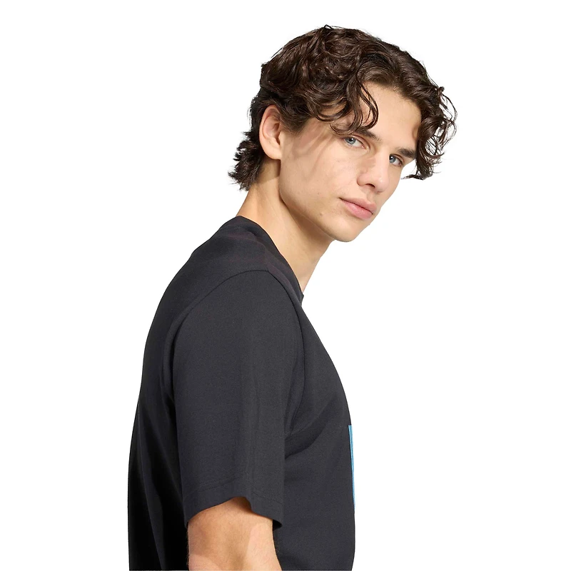 T-shirt adidas Originals noir pour homme, équipe nationale d'Argentine