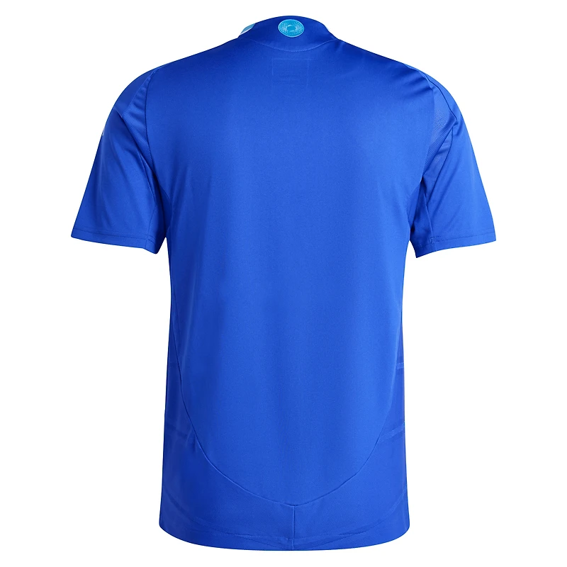 Maillot authentique extérieur bleu adidas de l'équipe nationale d'Argentine pour homme, saison 2024