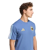 Men's adidas  Blue Argentina National Team Alphaskin T-Shirt