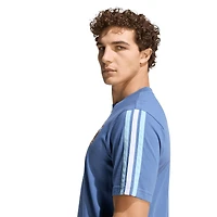 T-shirt adidas Alphaskin bleu pour homme, équipe nationale d'Argentine