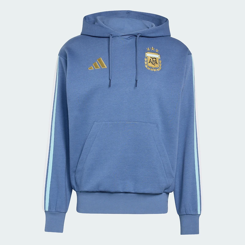 Men's adidas Blue Argentina National Team FIFA x World Cup Alphaskin Fleece Hoodie