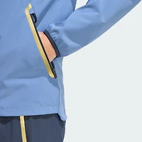 Men's adidas  Blue Argentina National Team FIFA x World Cup Tiro Travel Raglan Full-Zip Windbreaker Hoodie