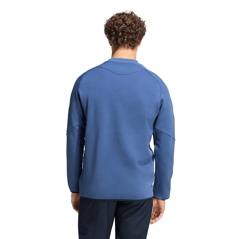 Sweat-shirt de voyage adidas bleu pour homme, équipe nationale d'Argentine, FIFA x Coupe du Monde Tiro
