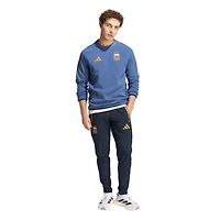 Sweat-shirt de voyage adidas bleu pour homme, équipe nationale d'Argentine, FIFA x Coupe du Monde Tiro