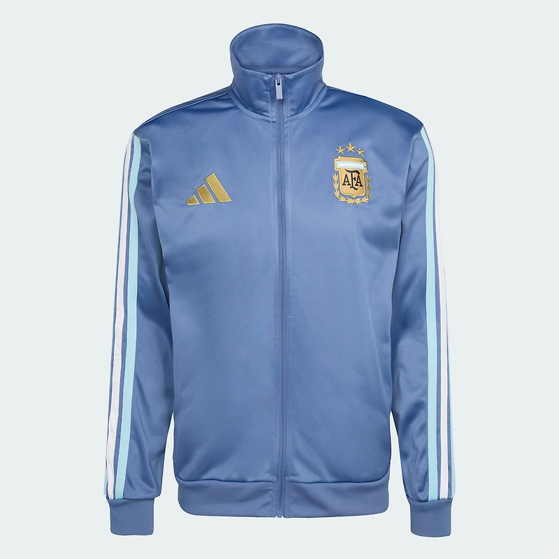 Men's adidas  Blue Argentina National Team Home Alphaskin Full-Zip Track Top
